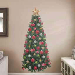 30 awesome christmas wall decor ideas 11.jpg