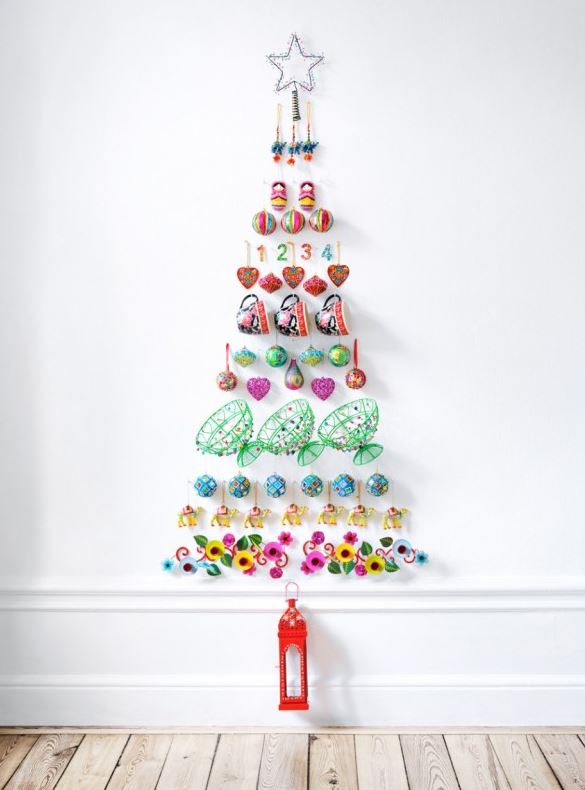 30 awesome christmas wall decor ideas 2.jpg