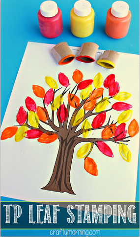 Toilet paper roll fall tree leaf craft for kids.png