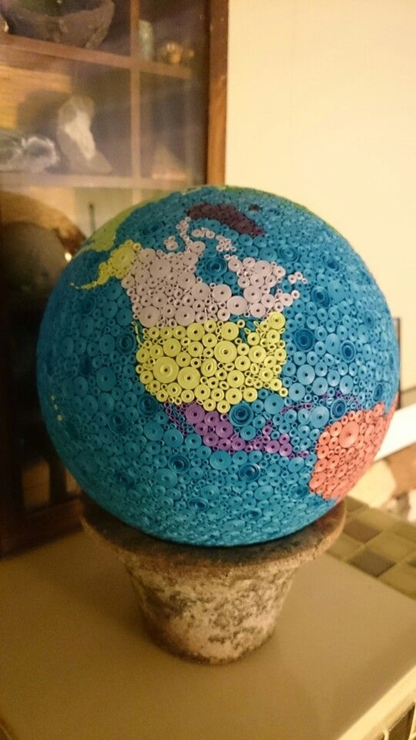 40 useful globe art projects to restore old globes 15.jpg