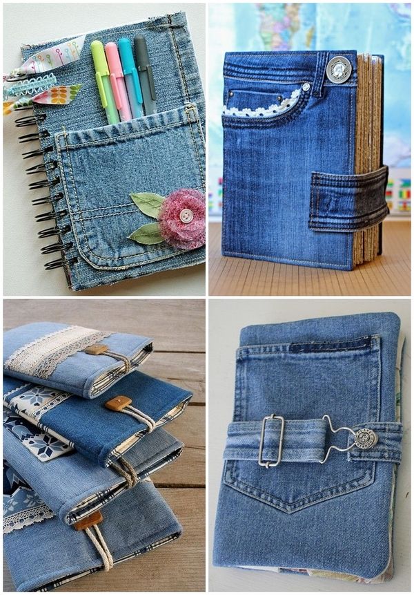 Creative denim craft ideas tablet and book covers repurpose upcycle old jeans denim craft ideas diy.jpg