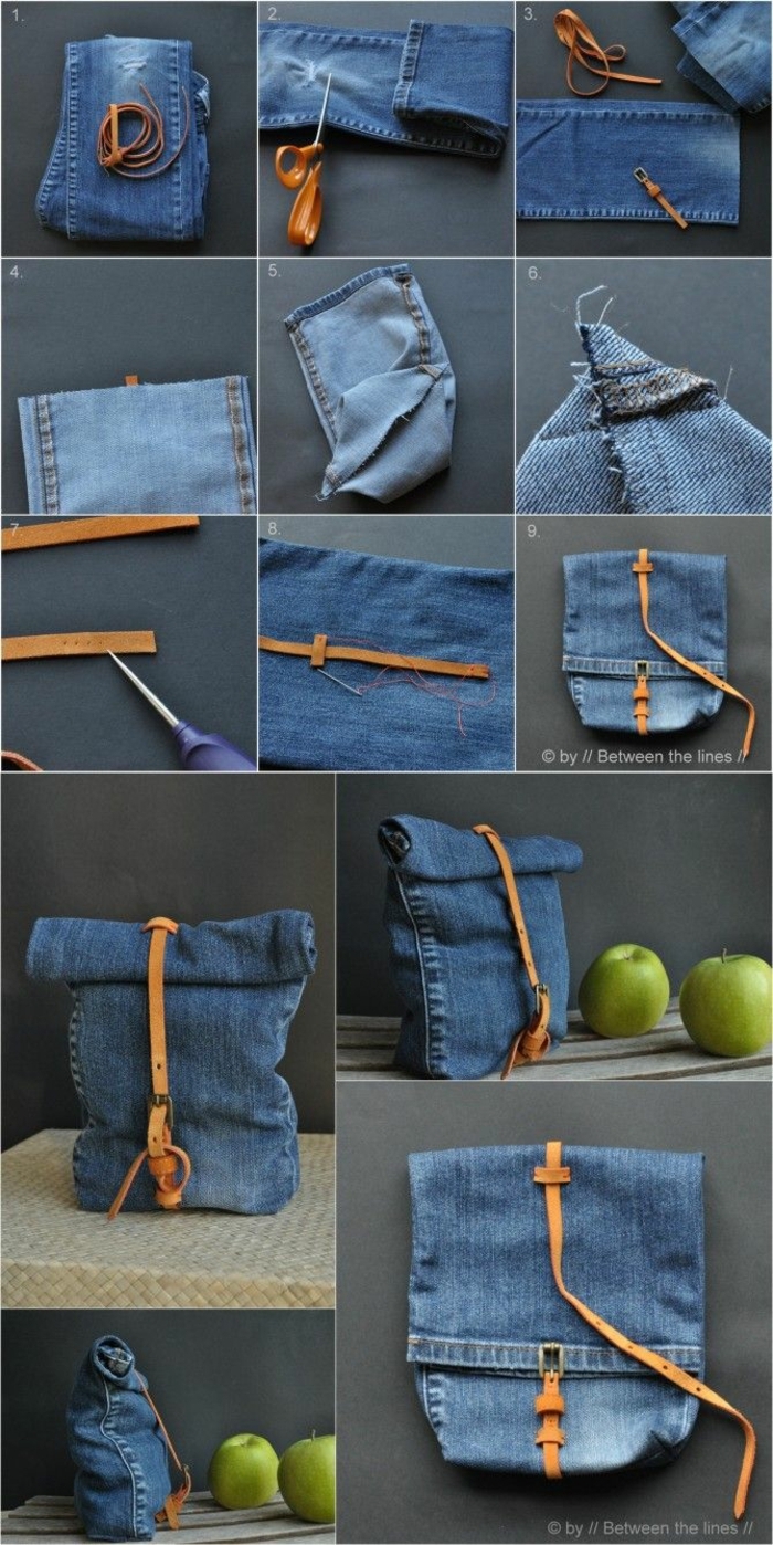 Upcycling kleidung alte jeans neue tasche diy projekte e1576584666465.jpg